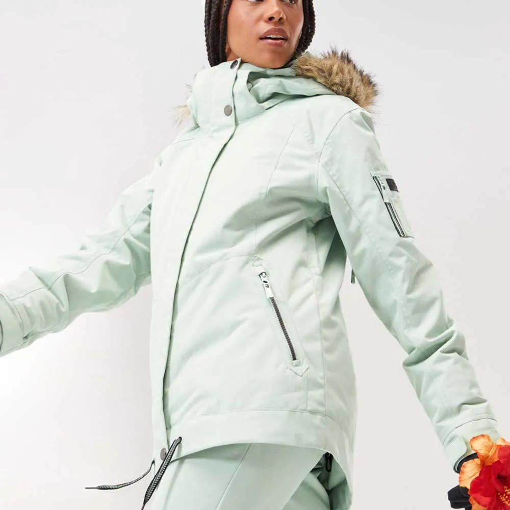 Roxy Meade Snowboard/Ski Jacket - Cameo Green
