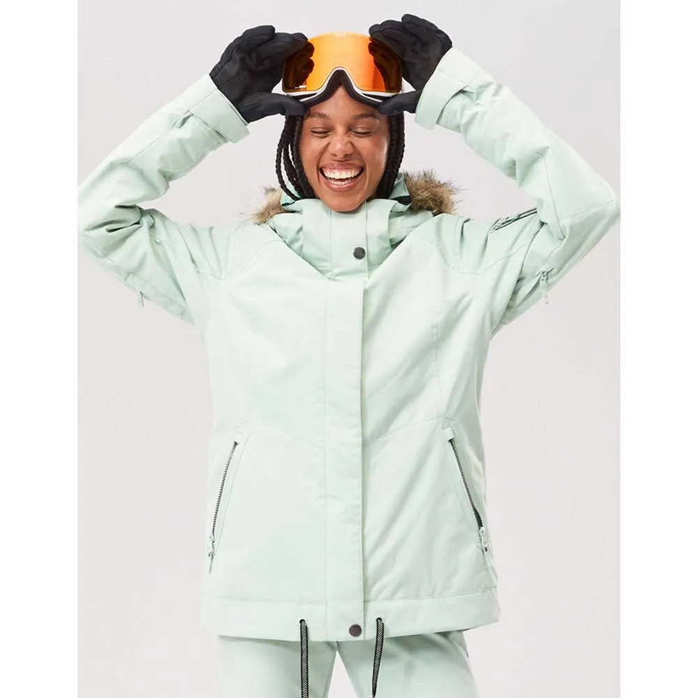Roxy Meade Snowboard/Ski Jacket - Cameo Green
