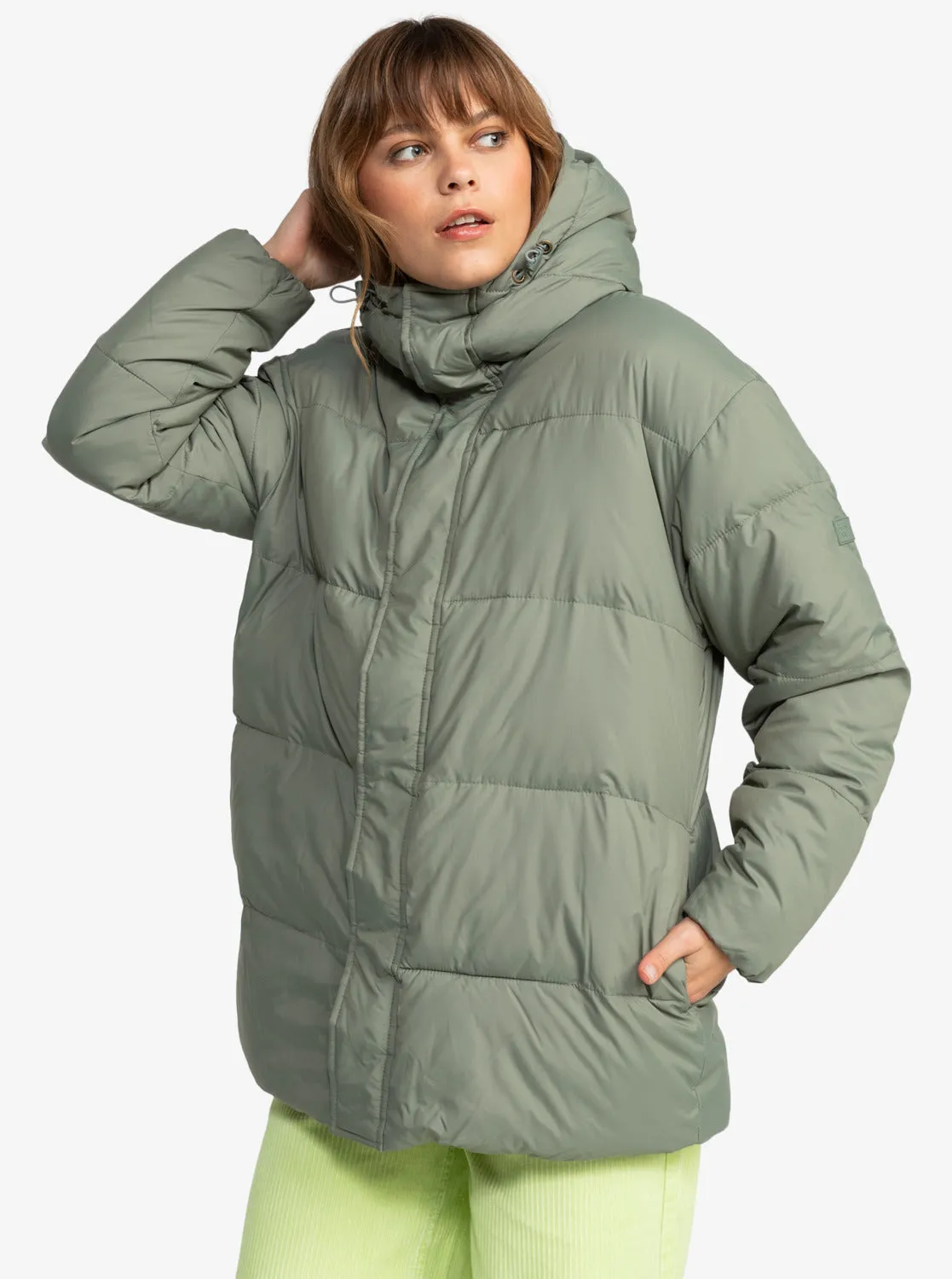 Roxy Ocean Dreams Sherpa - Agave Green