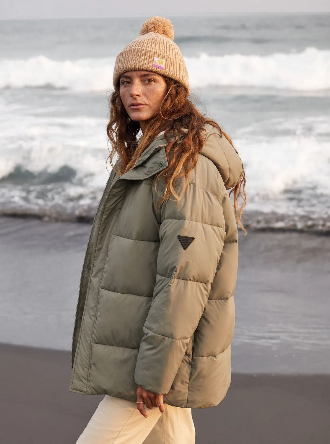 Roxy Ocean Dreams Sherpa - Agave Green