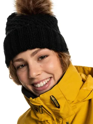 Roxy Womens Blizzard Beanie - True Black