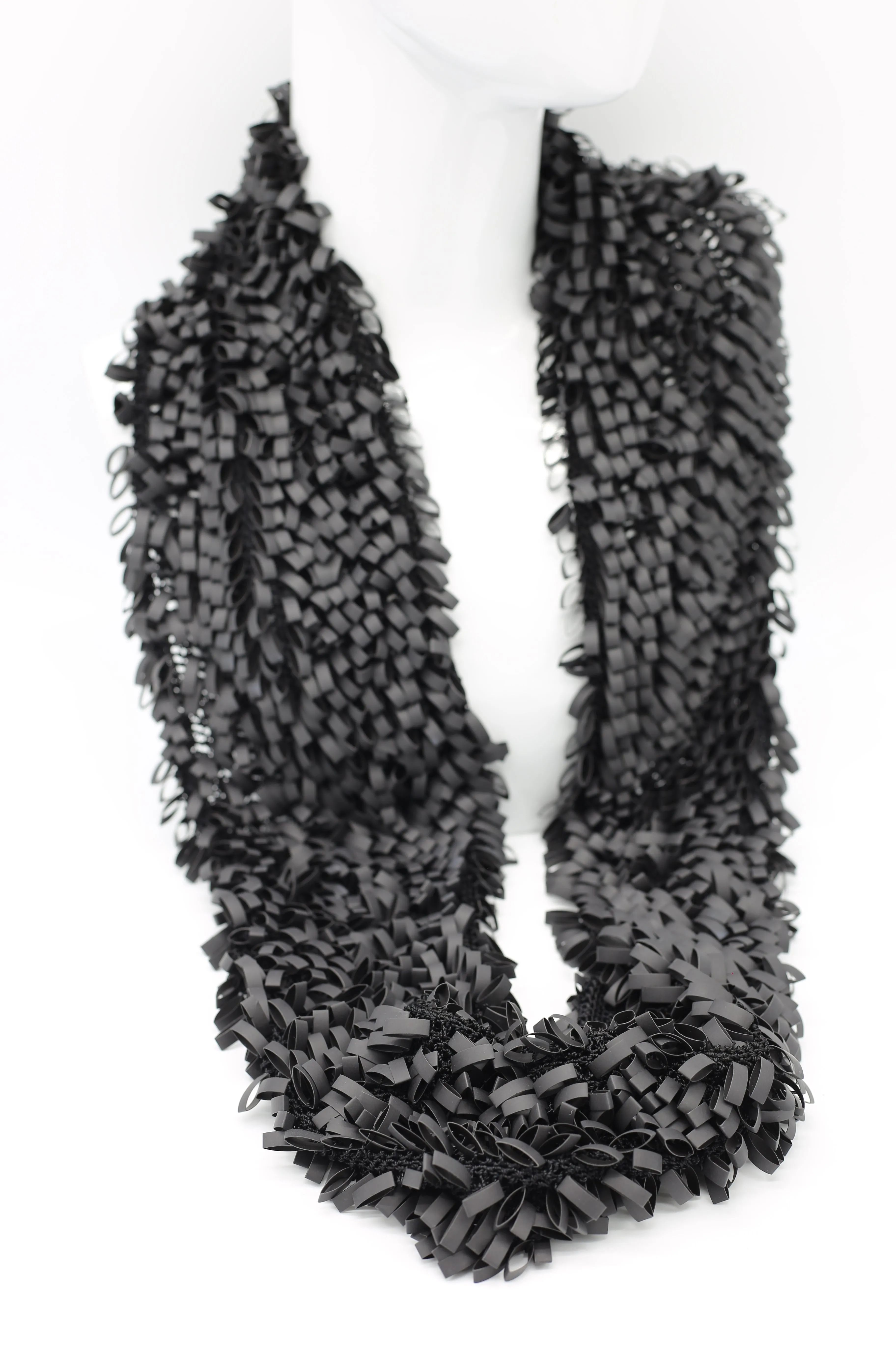 Rubber Loop Infinity Scarf