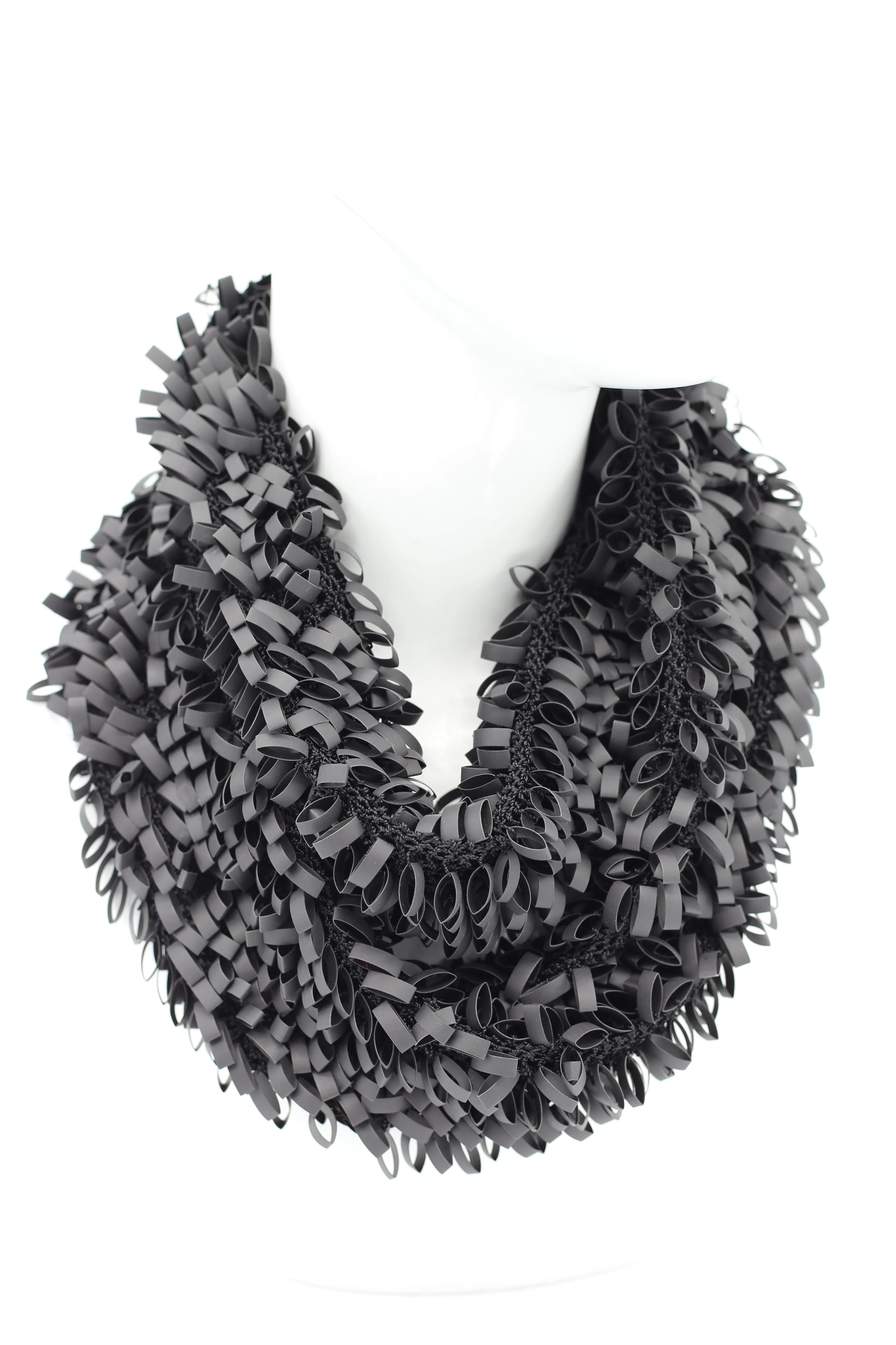 Rubber Loop Infinity Scarf