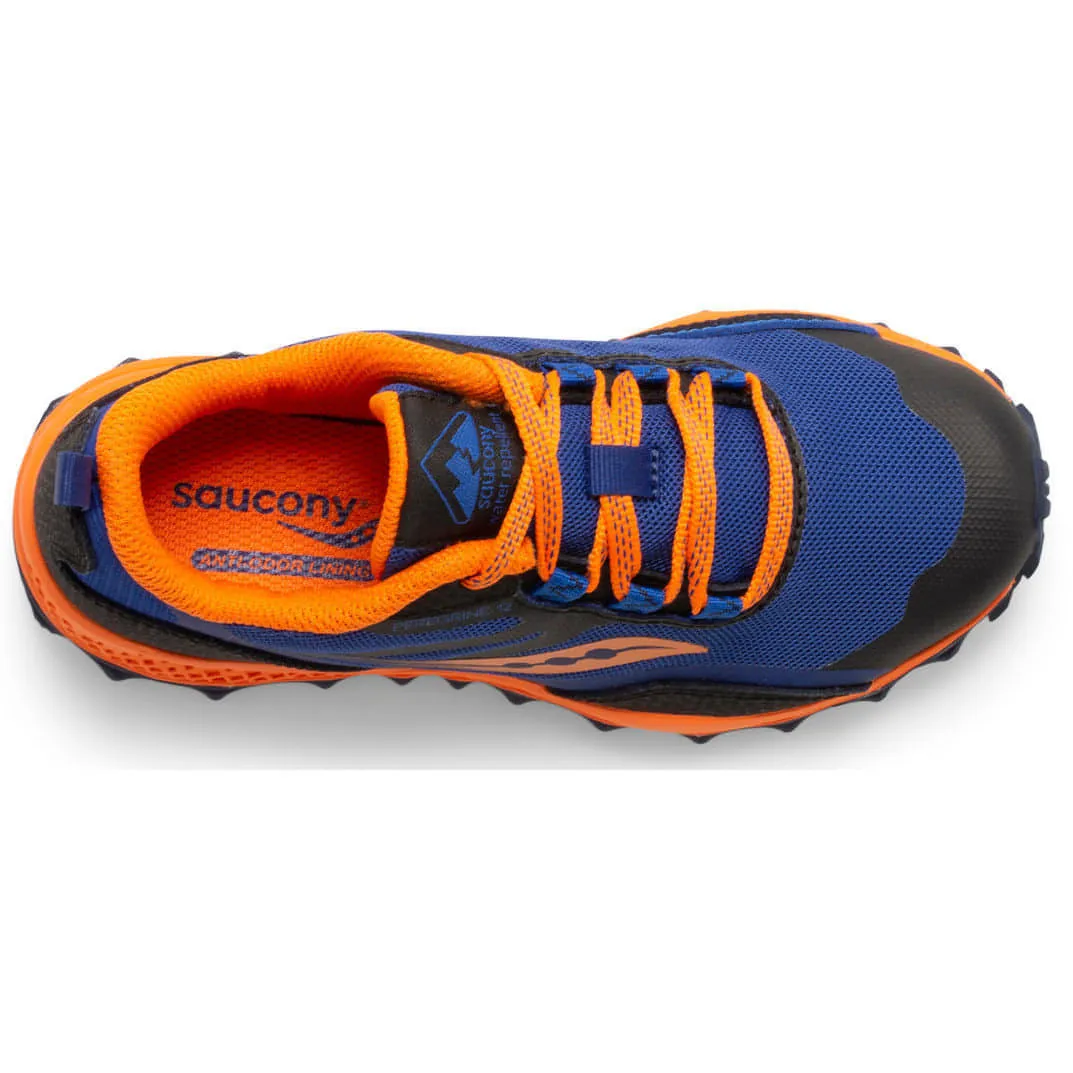 Saucony Peregrine 12 Shield (Junior) - Navy/Orange