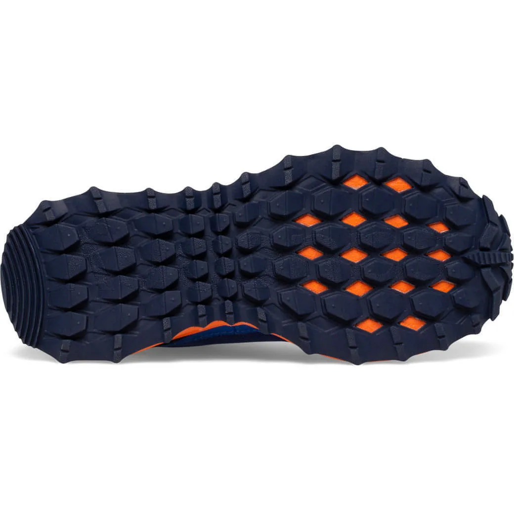 Saucony Peregrine 12 Shield (Junior) - Navy/Orange