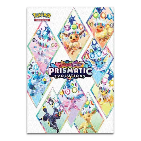 Scarlet & Violet Prismatic Evolutions Poster Collection POKEMON TCG
