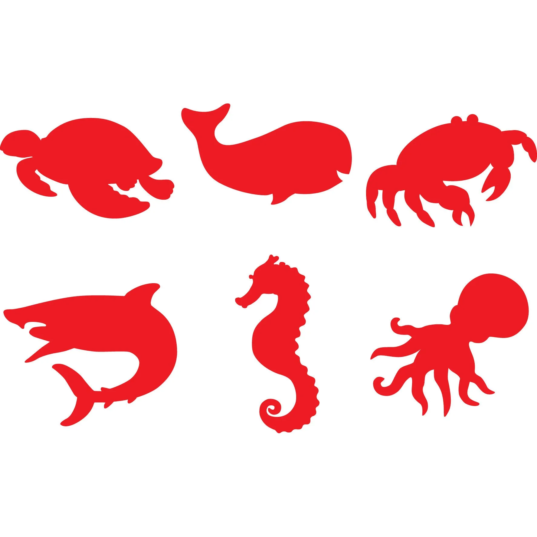 Sea Life Stampers (Green)