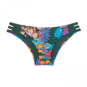 Shade & Shore Women's Strappy Cheeky Bikini Bottom