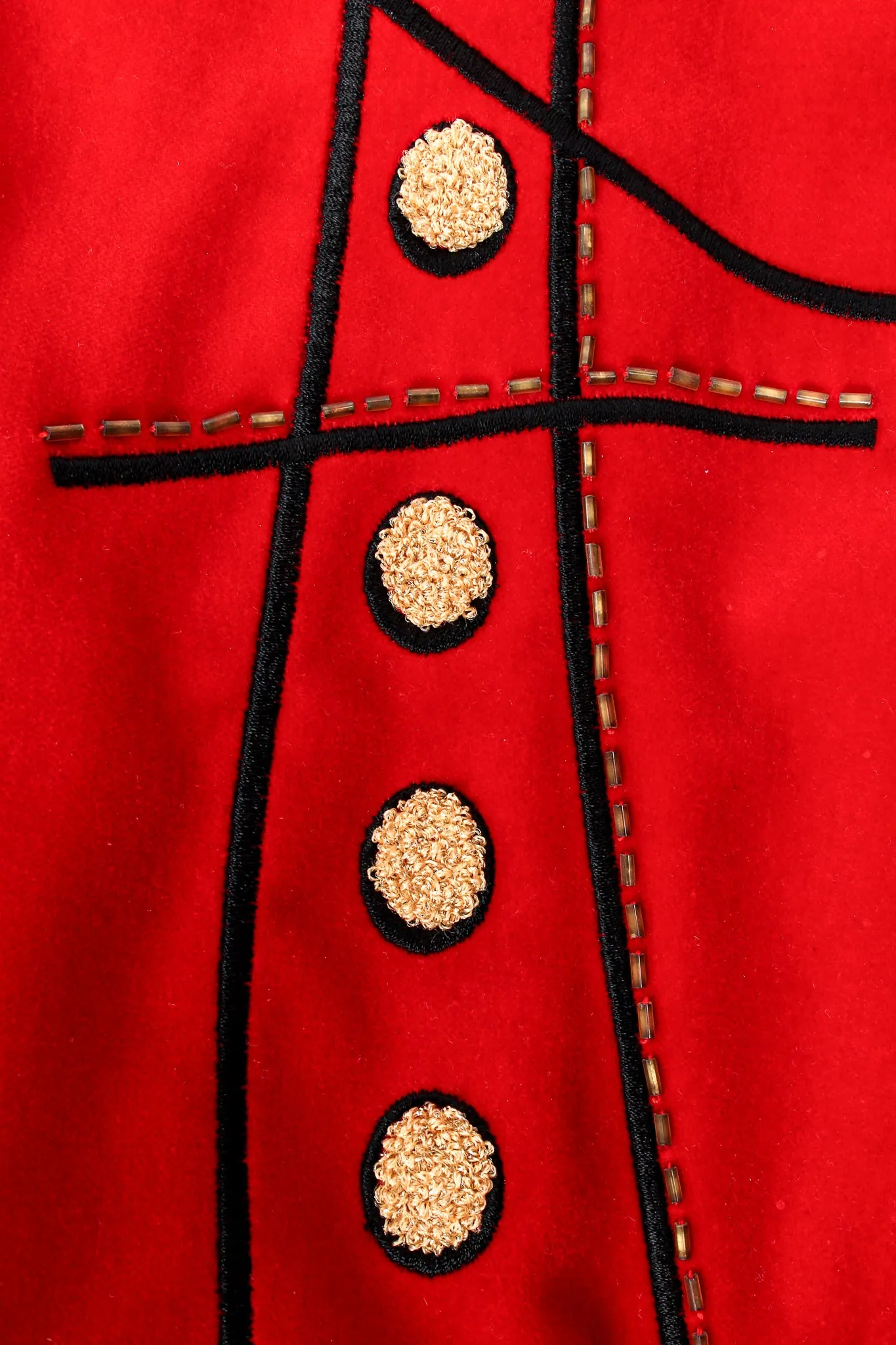Shoe Embellished Colorblock Bomber Jacket