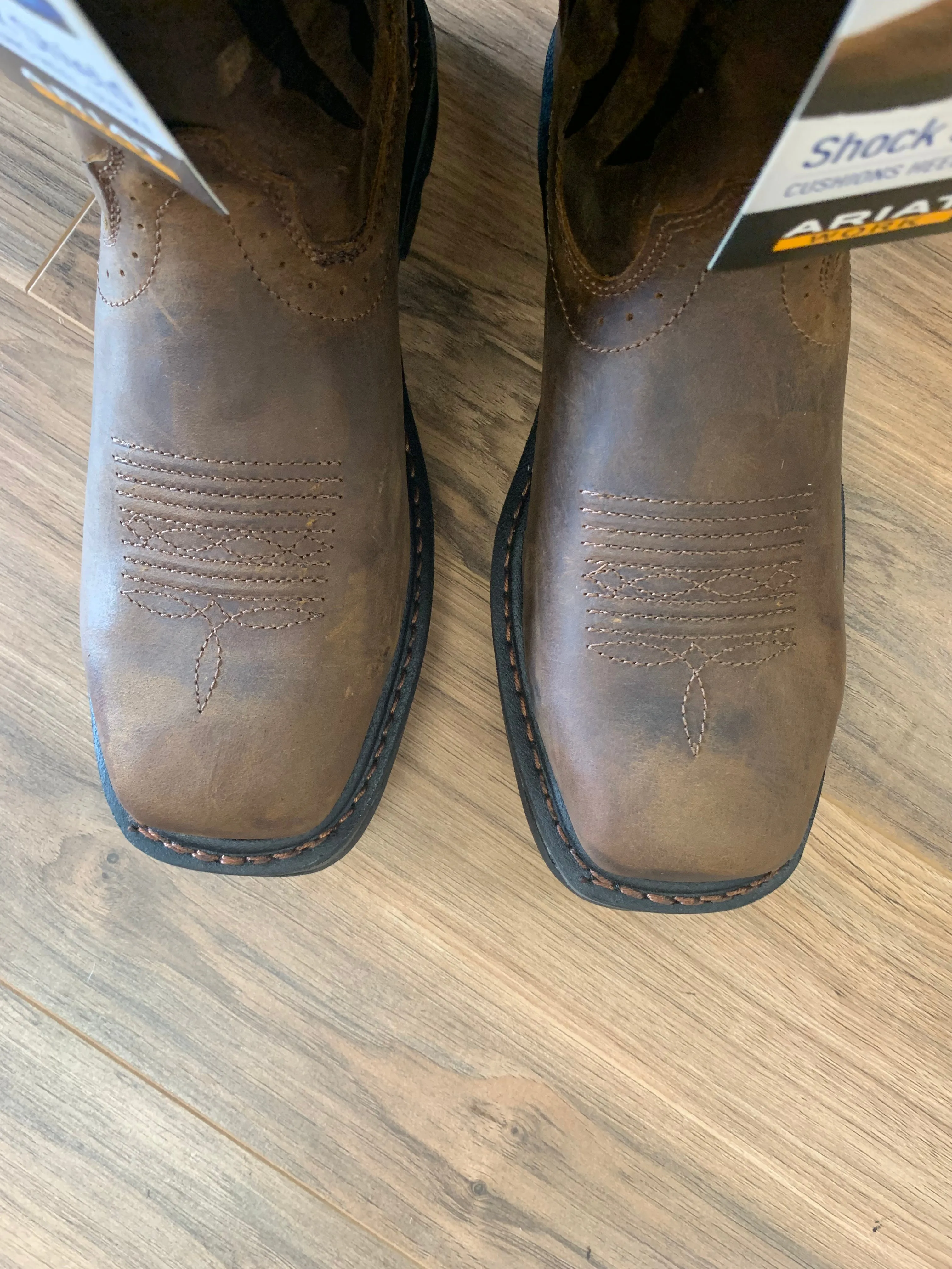 Sierra Shock Shield Patriot Steel Toe Work Boot