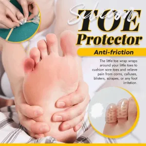 🔥Silicone anti-friction toe protector