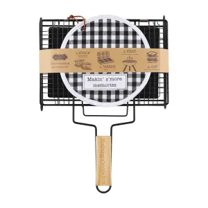 S'mores Basket and Pot Holder set