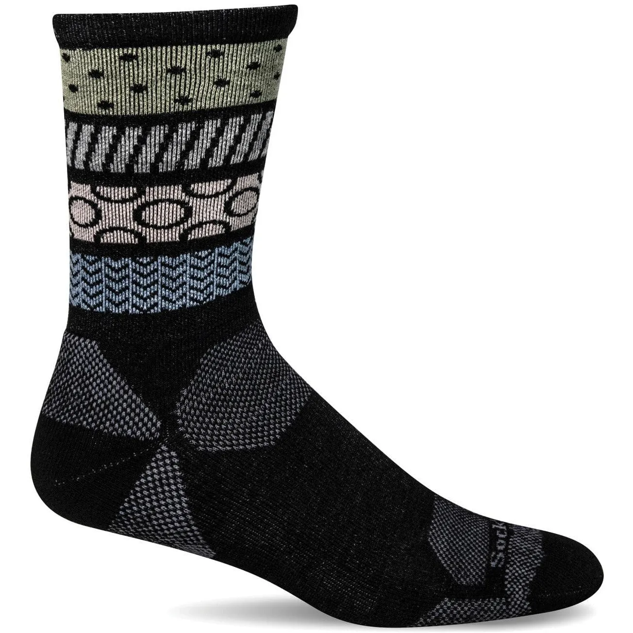 Sockwell Womens Rhythm Moderate Compression Crew Socks
