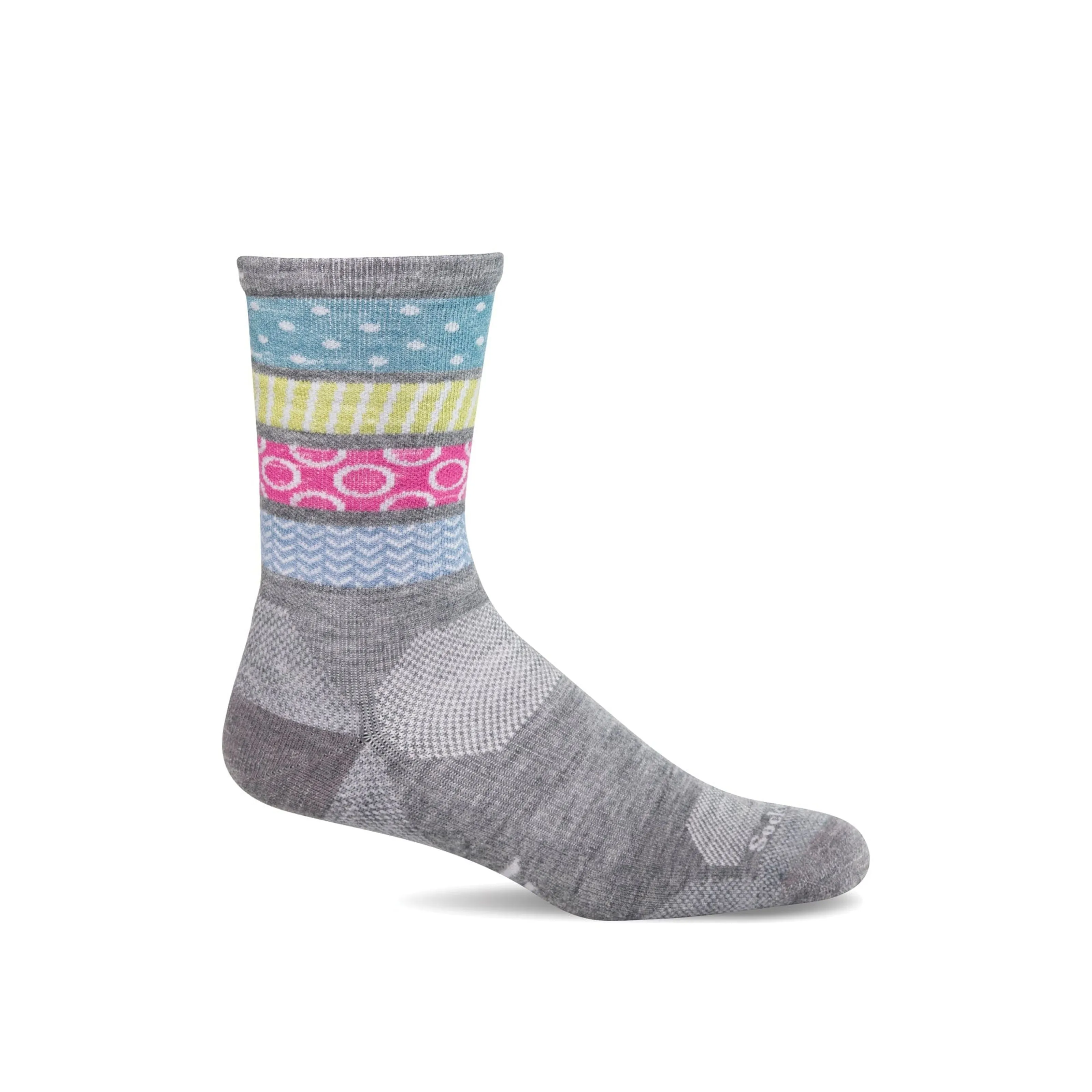 Sockwell Womens Rhythm Moderate Compression Crew Socks
