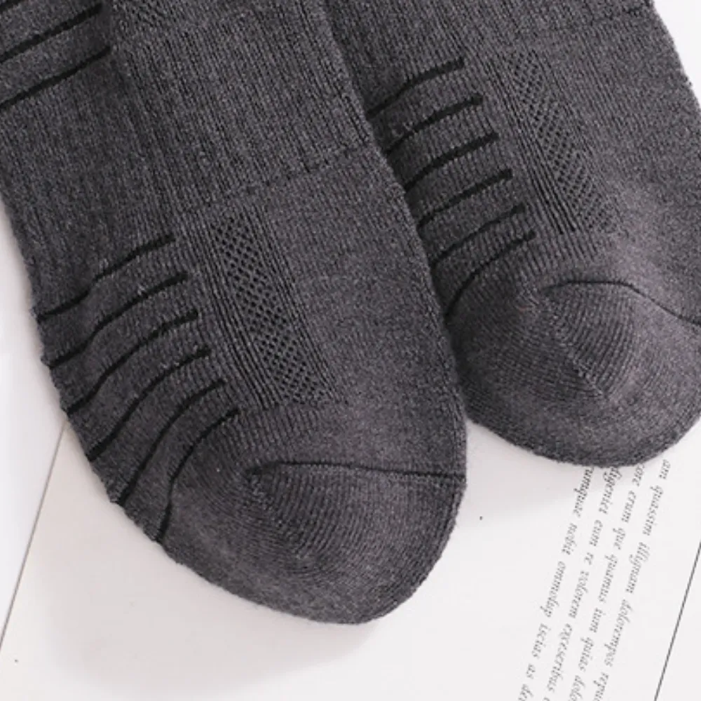 Solid Color Hiking Socks