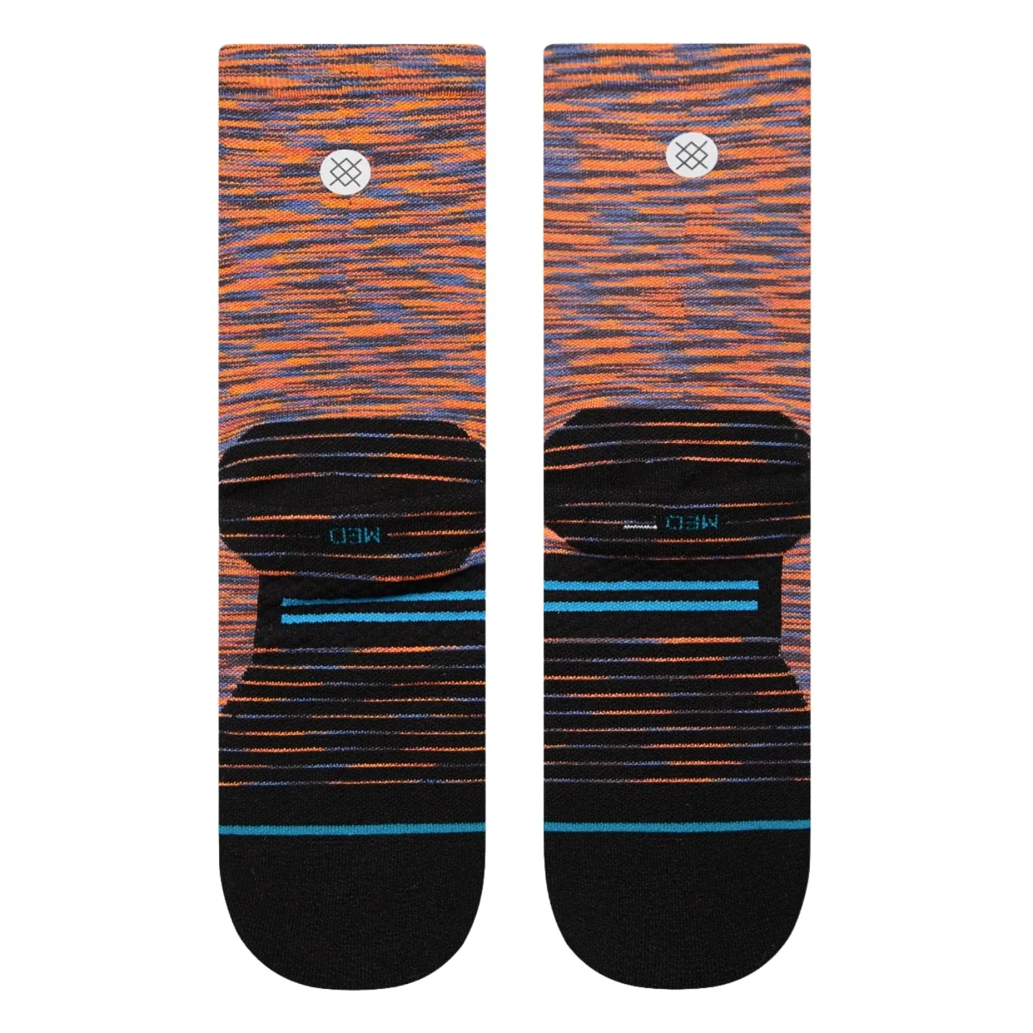 Stance Cautionary Crew Sock - Space Dust