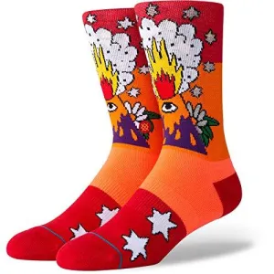 Stance Foundation Mens Socks ~ Cavolo Volcano