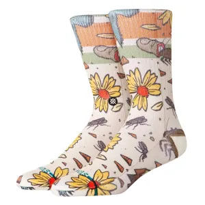 Stance Trashed Socks - Off White