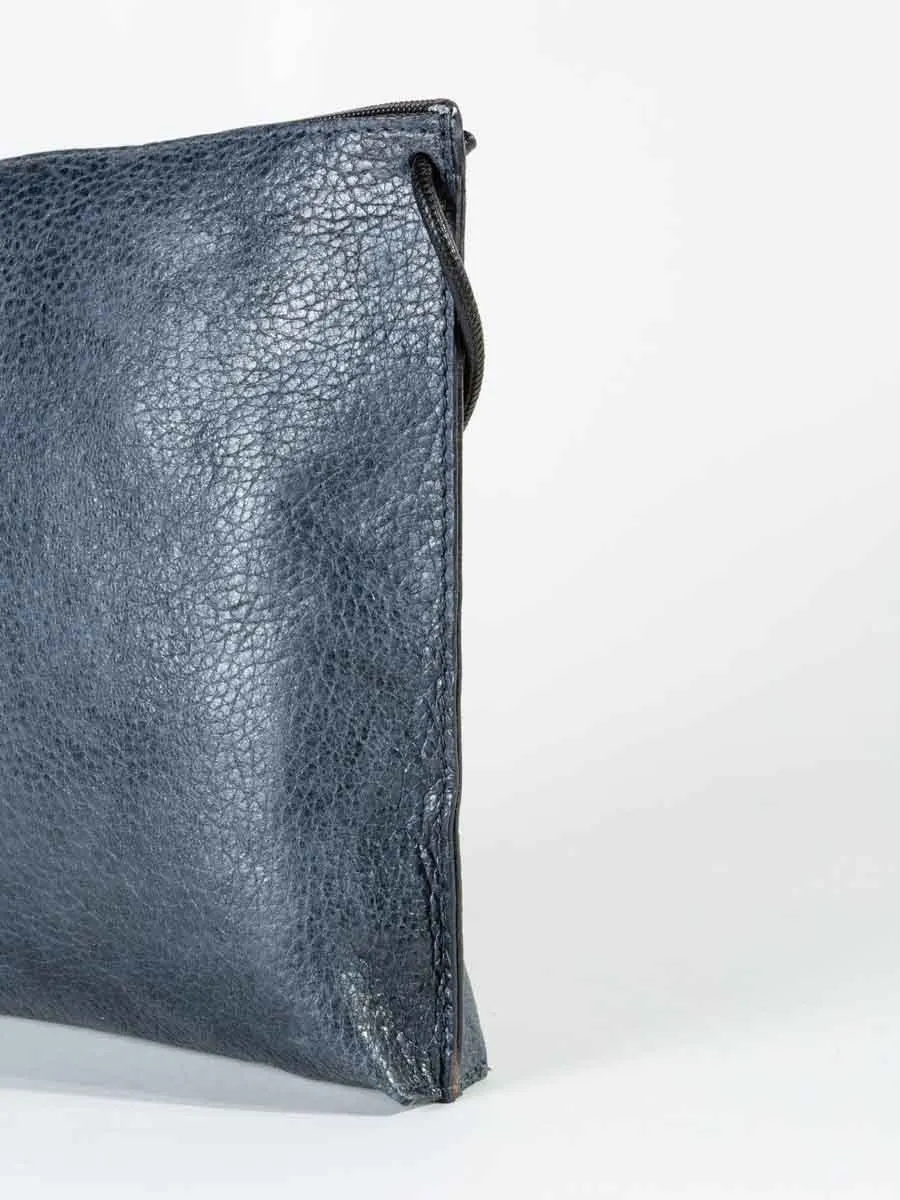 strappy pouch - navy