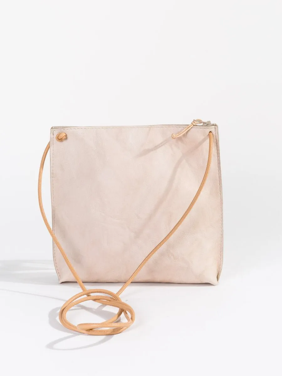strappy pouch - sand