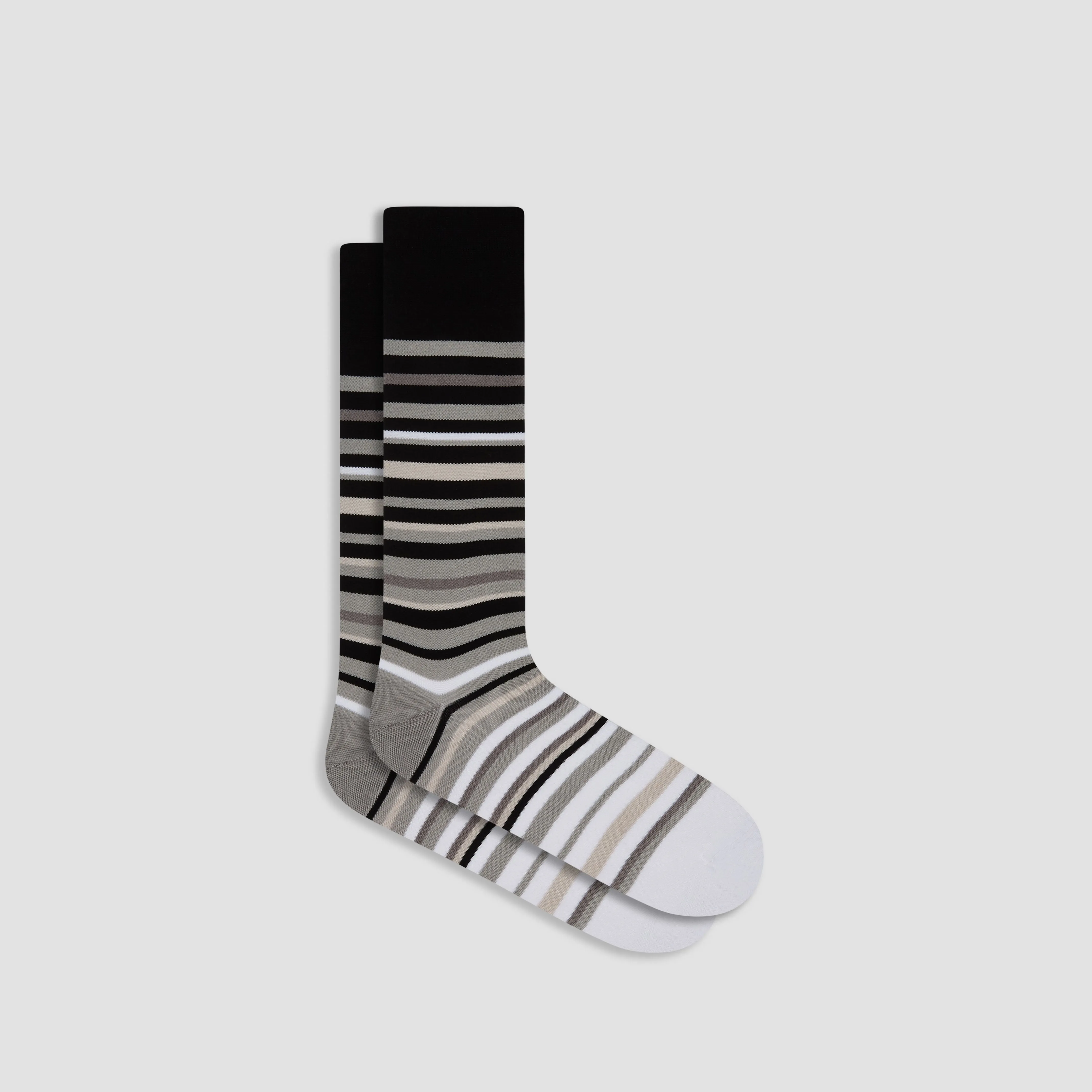 Striped Mid-Calf Socks