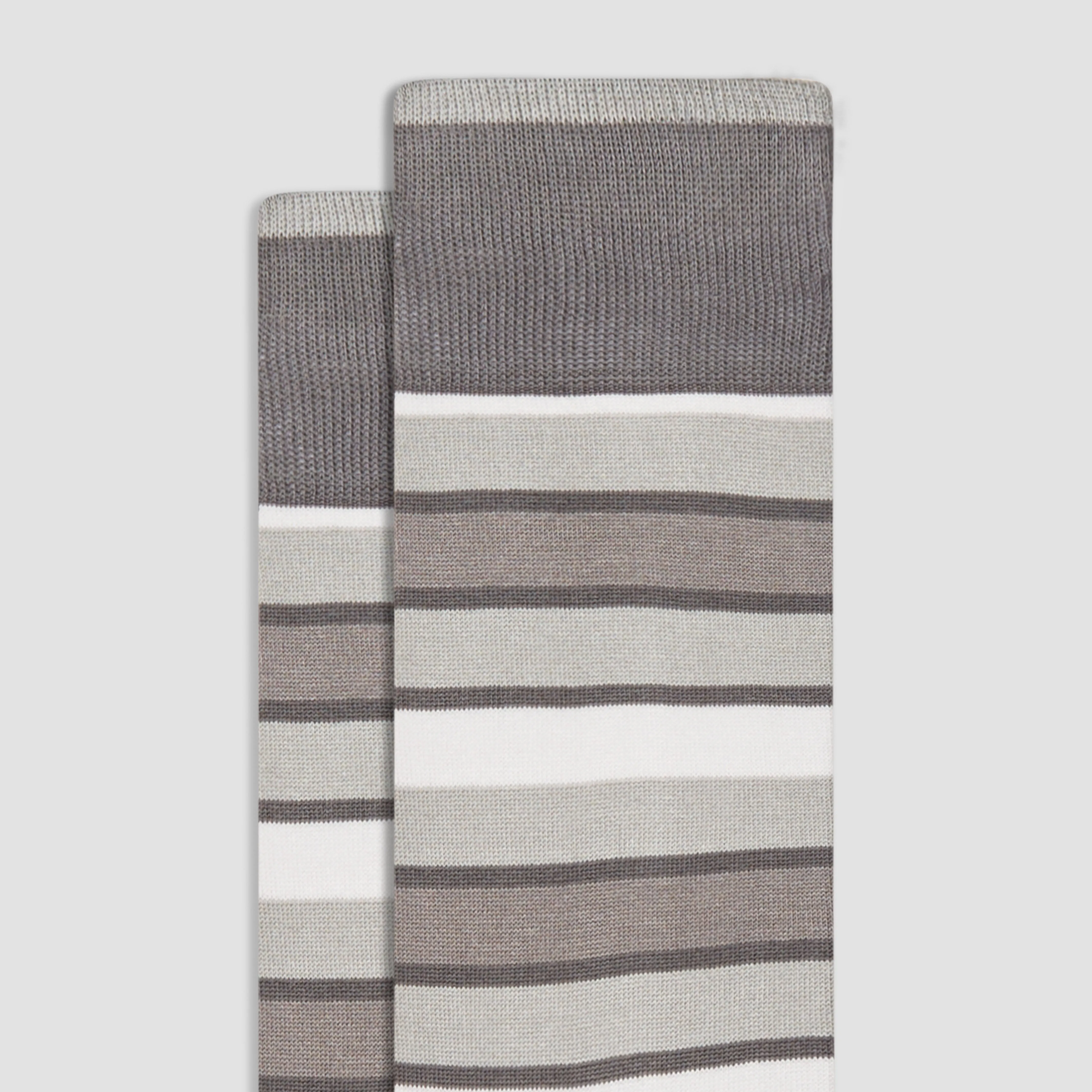 Striped Mid-Calf Socks
