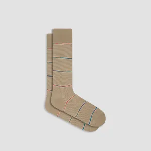 Striped Mid-Calf Socks