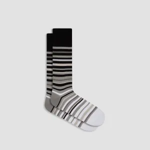 Striped Mid-Calf Socks