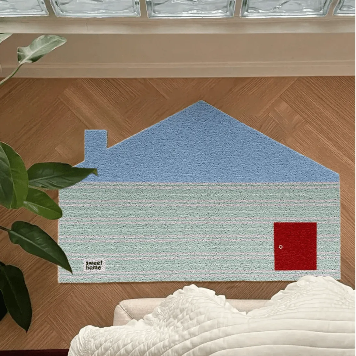 Sweet Little House Doormat
