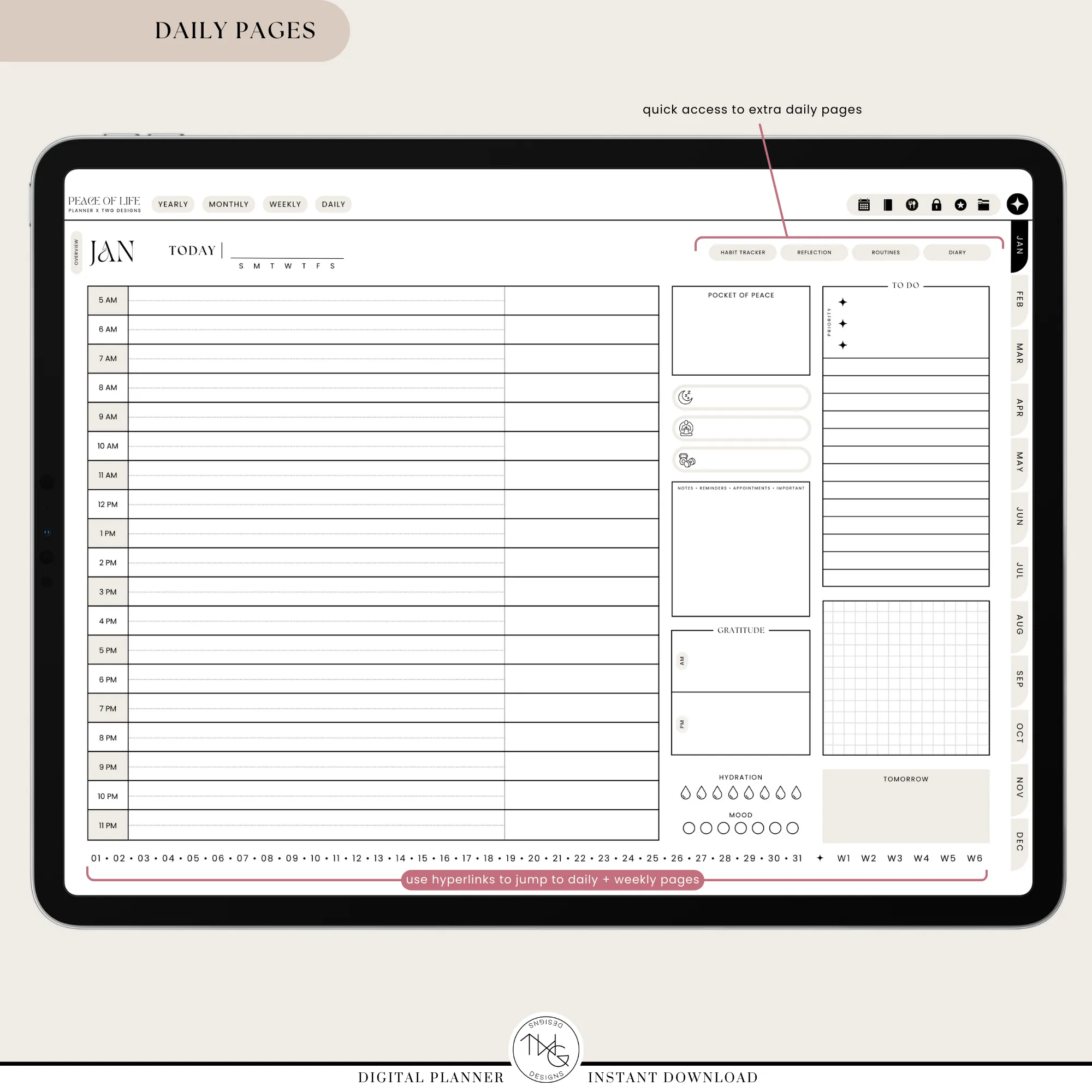 The Peace of Life Planner