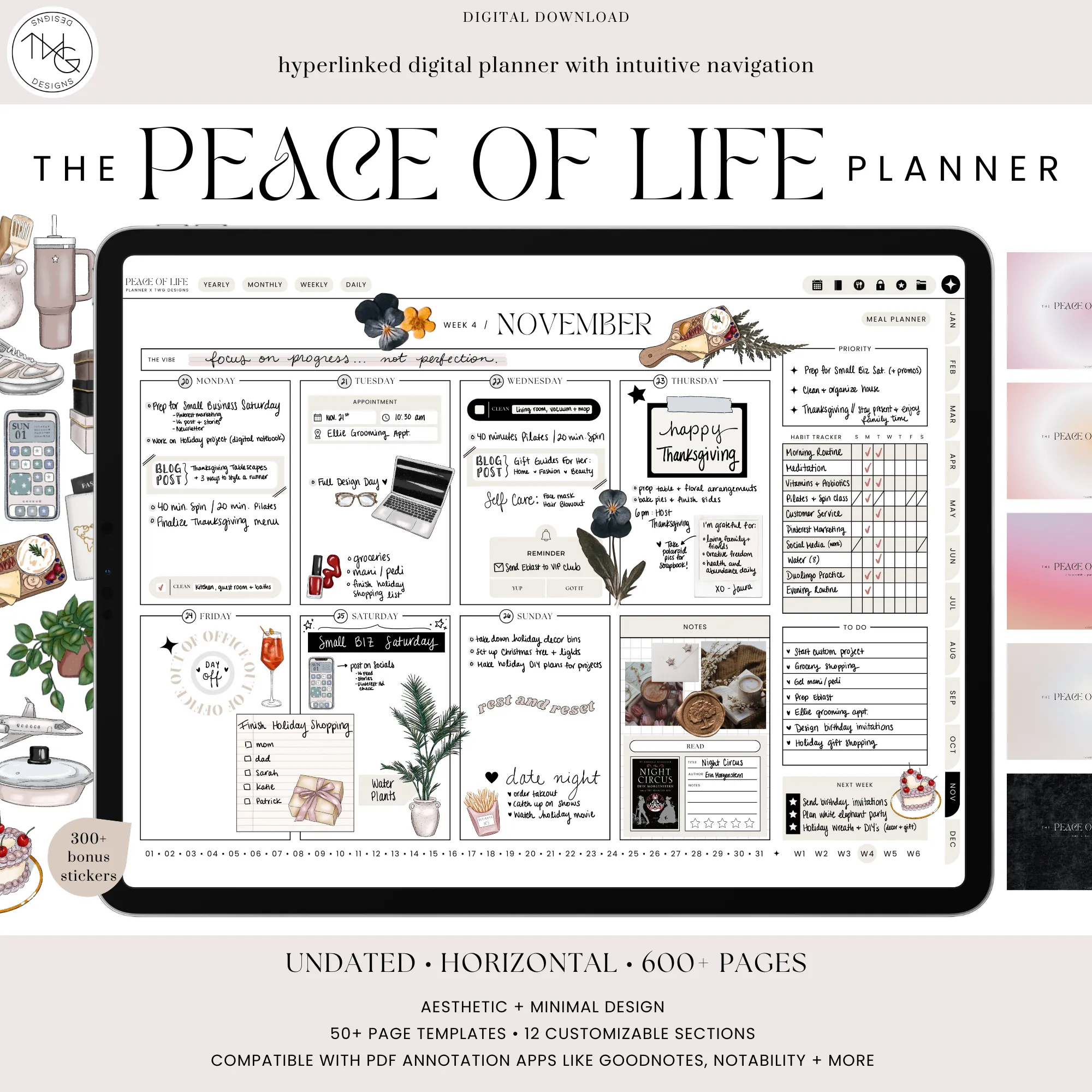 The Peace of Life Planner