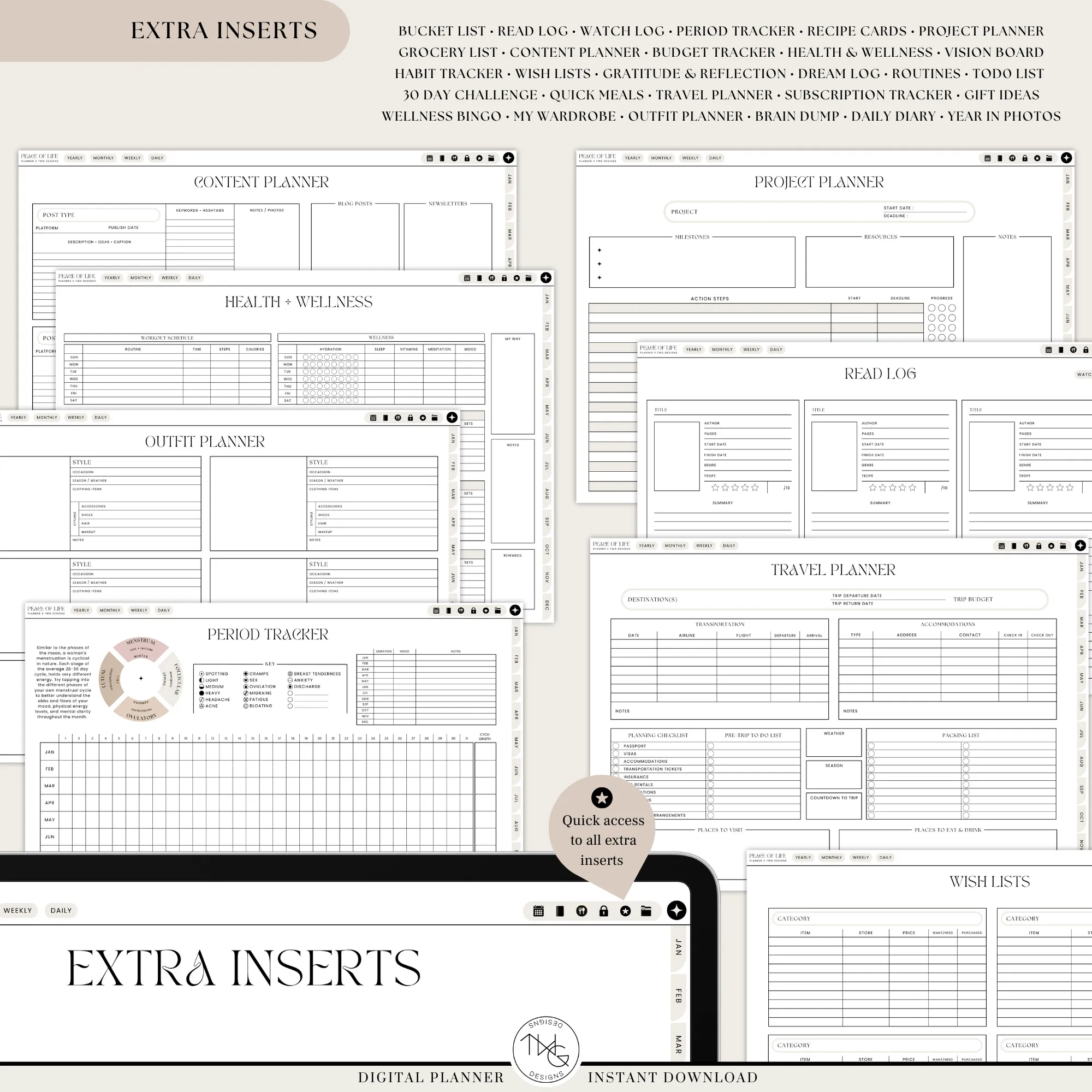 The Peace of Life Planner