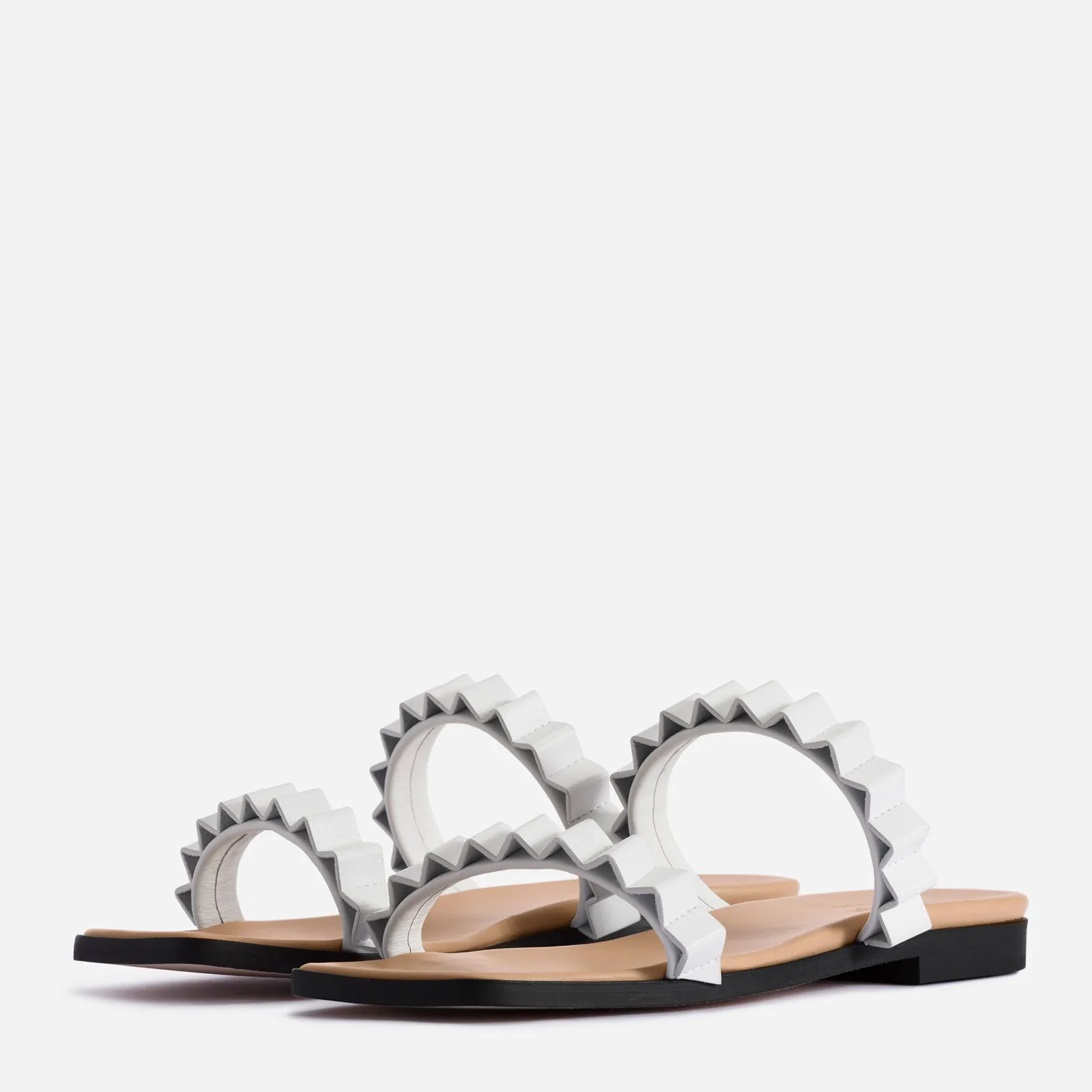 Thelma Sandal - White