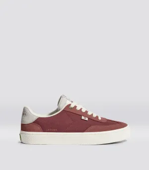 TOCA Withered Rose Suede Dark Rose Nylon Sneaker Men