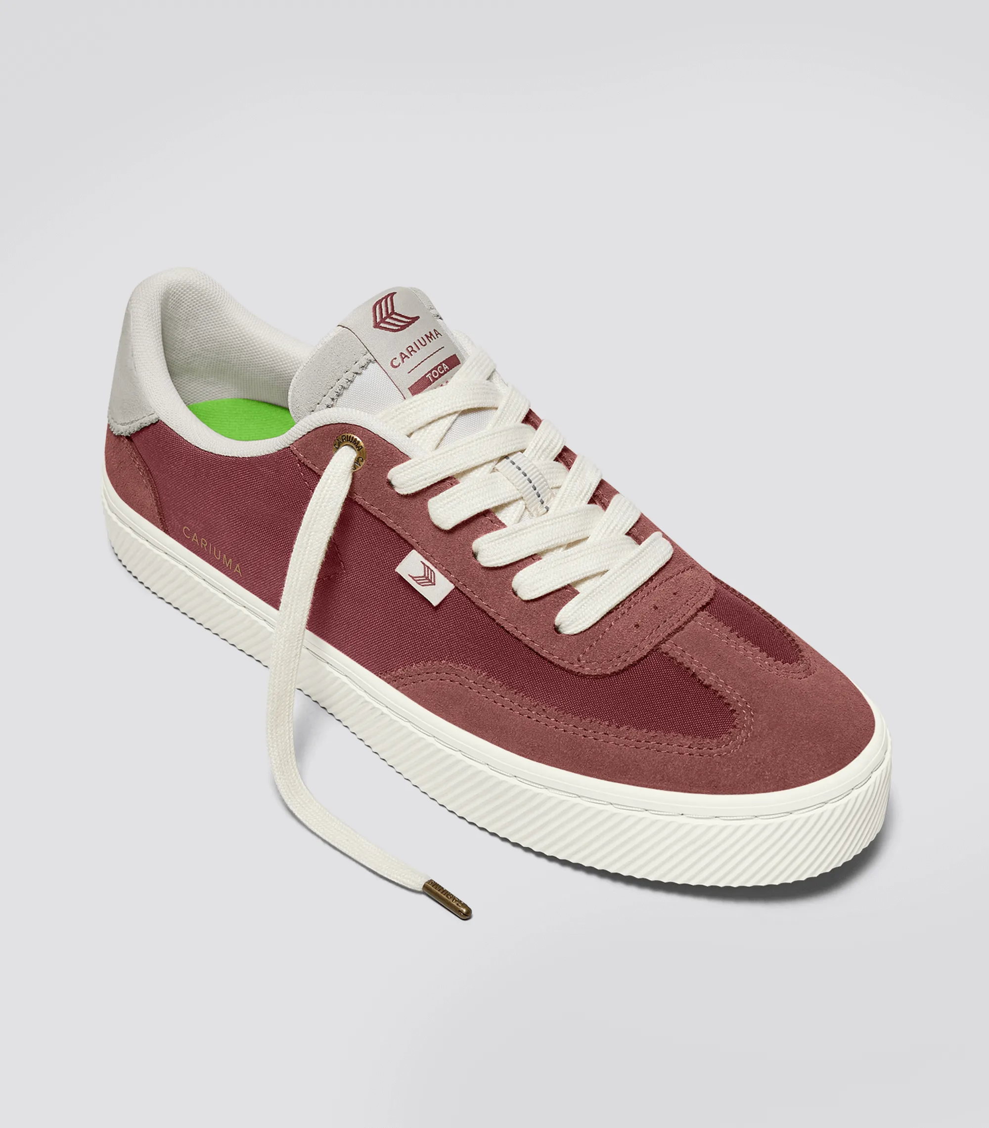 TOCA Withered Rose Suede Dark Rose Nylon Sneaker Men