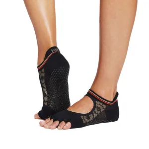 TOESOX Grip Half Toe Bellarina - Volcanic Sand