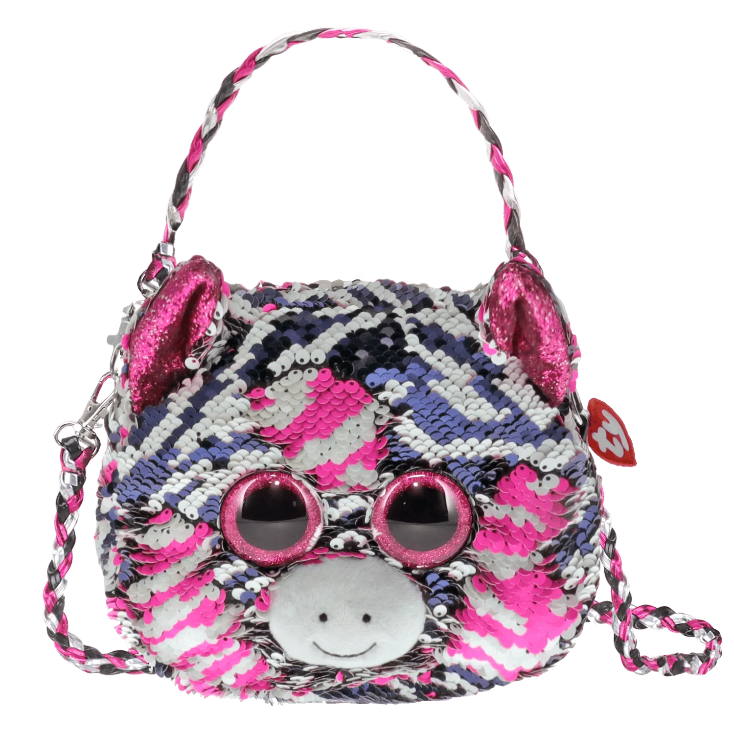 Ty Zoey the Zebra Reversible Sequin Purse