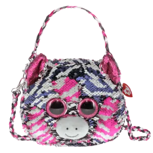 Ty Zoey the Zebra Reversible Sequin Purse
