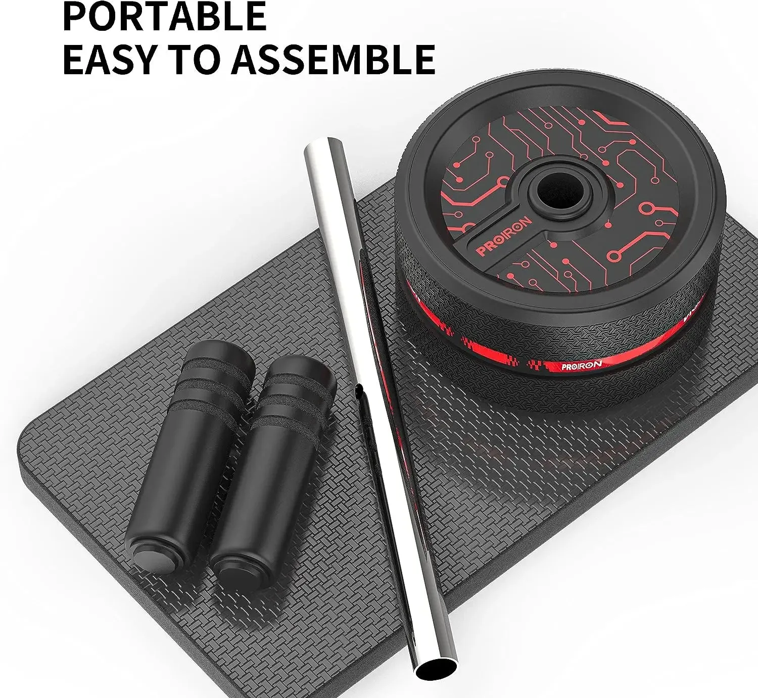 Ultra-Wide Ab Roller Wheel