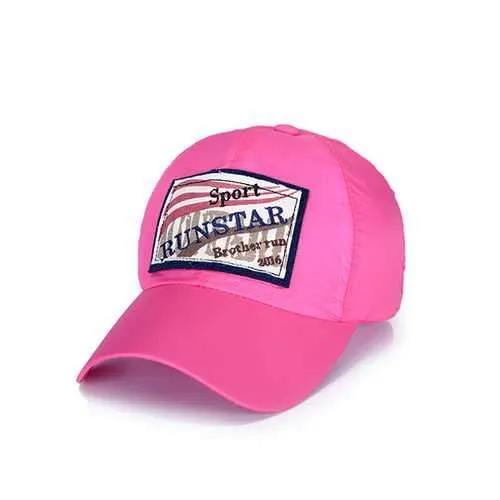 Unisex Polyester Baseball Cap Mesh Breathable Outdoor Sport Quick Dry Adjustable Buckle Hat