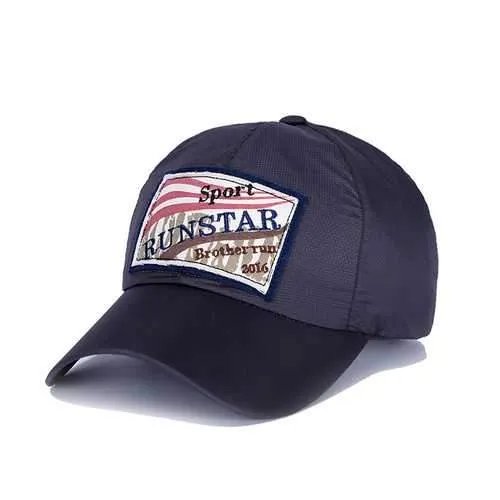 Unisex Polyester Baseball Cap Mesh Breathable Outdoor Sport Quick Dry Adjustable Buckle Hat