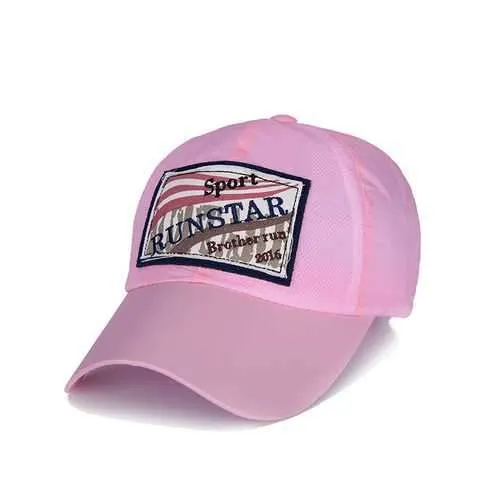 Unisex Polyester Baseball Cap Mesh Breathable Outdoor Sport Quick Dry Adjustable Buckle Hat