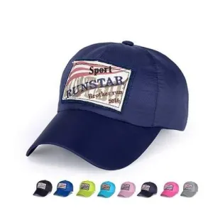 Unisex Polyester Baseball Cap Mesh Breathable Outdoor Sport Quick Dry Adjustable Buckle Hat