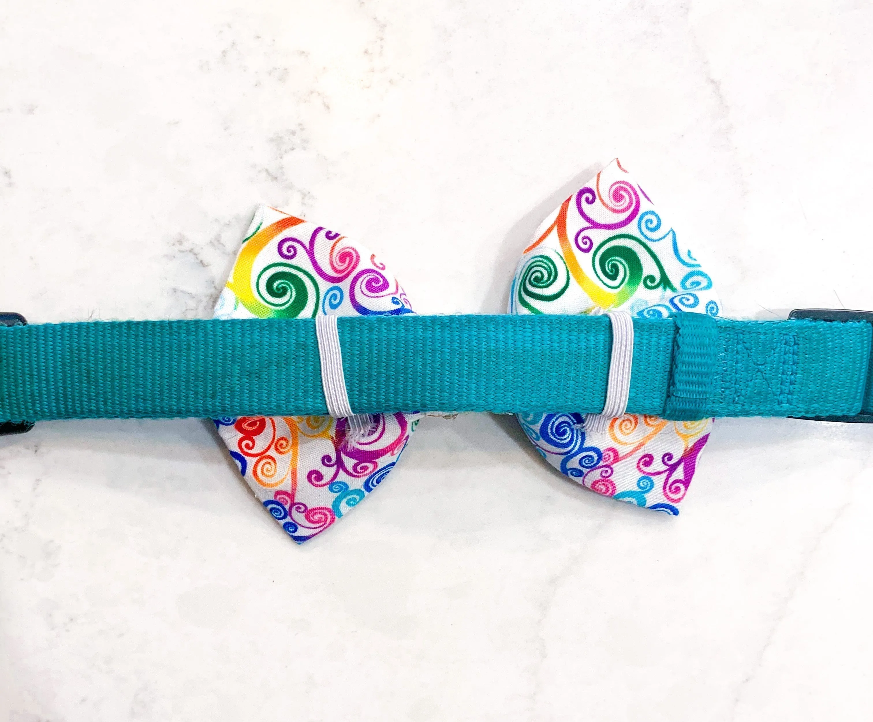 Valentine Dog Bow