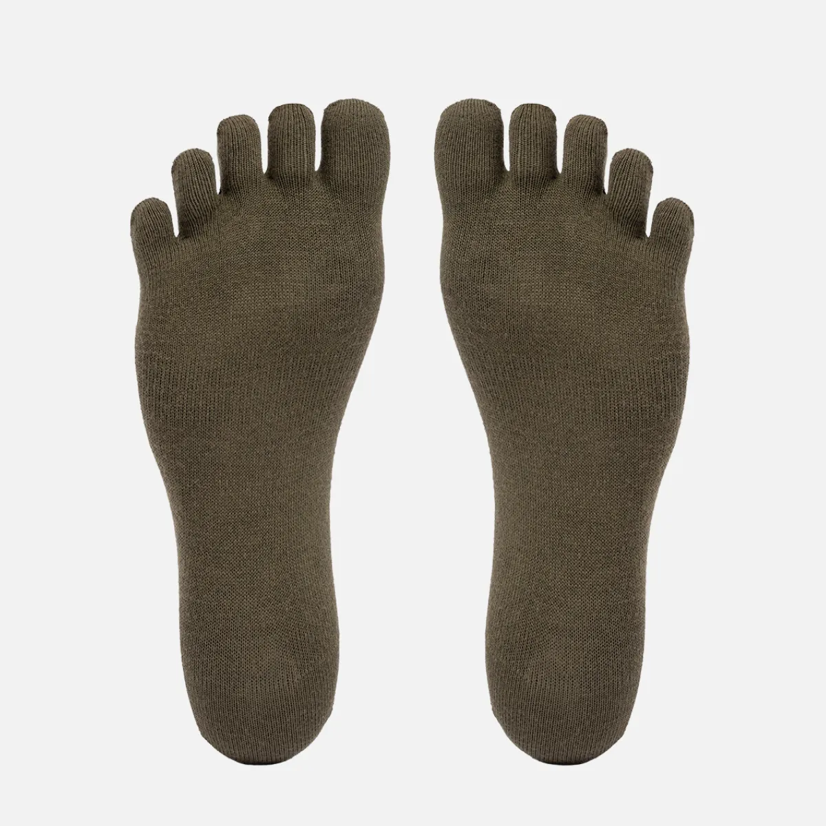 Vibram Five Fingers Socks No Show 1pair (Military Green)
