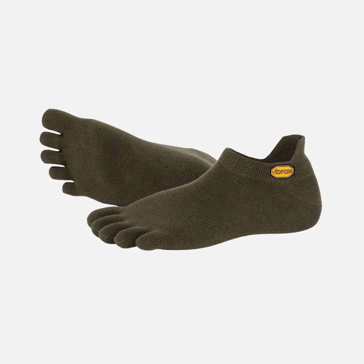 Vibram Five Fingers Socks No Show 1pair (Military Green)