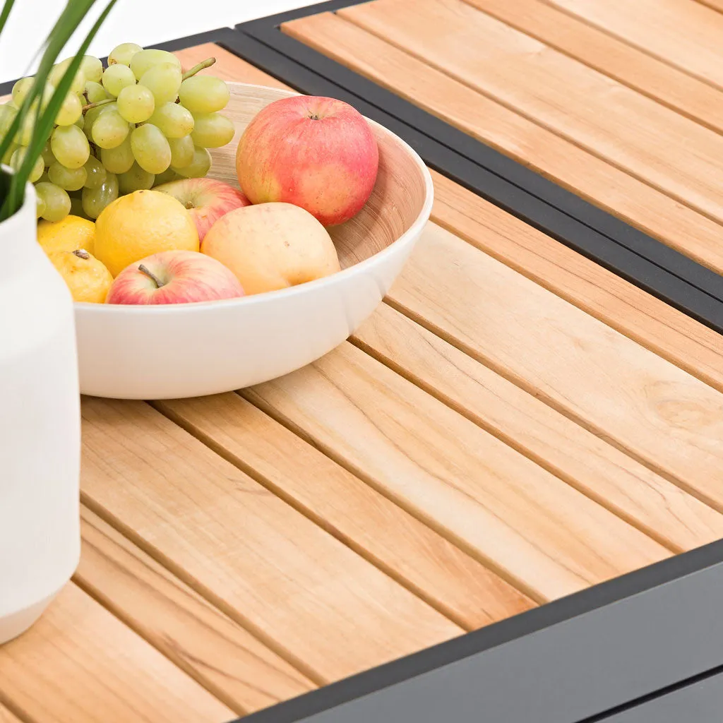 Waiheke Outdoor Coffee Table - Charcoal (New Model)