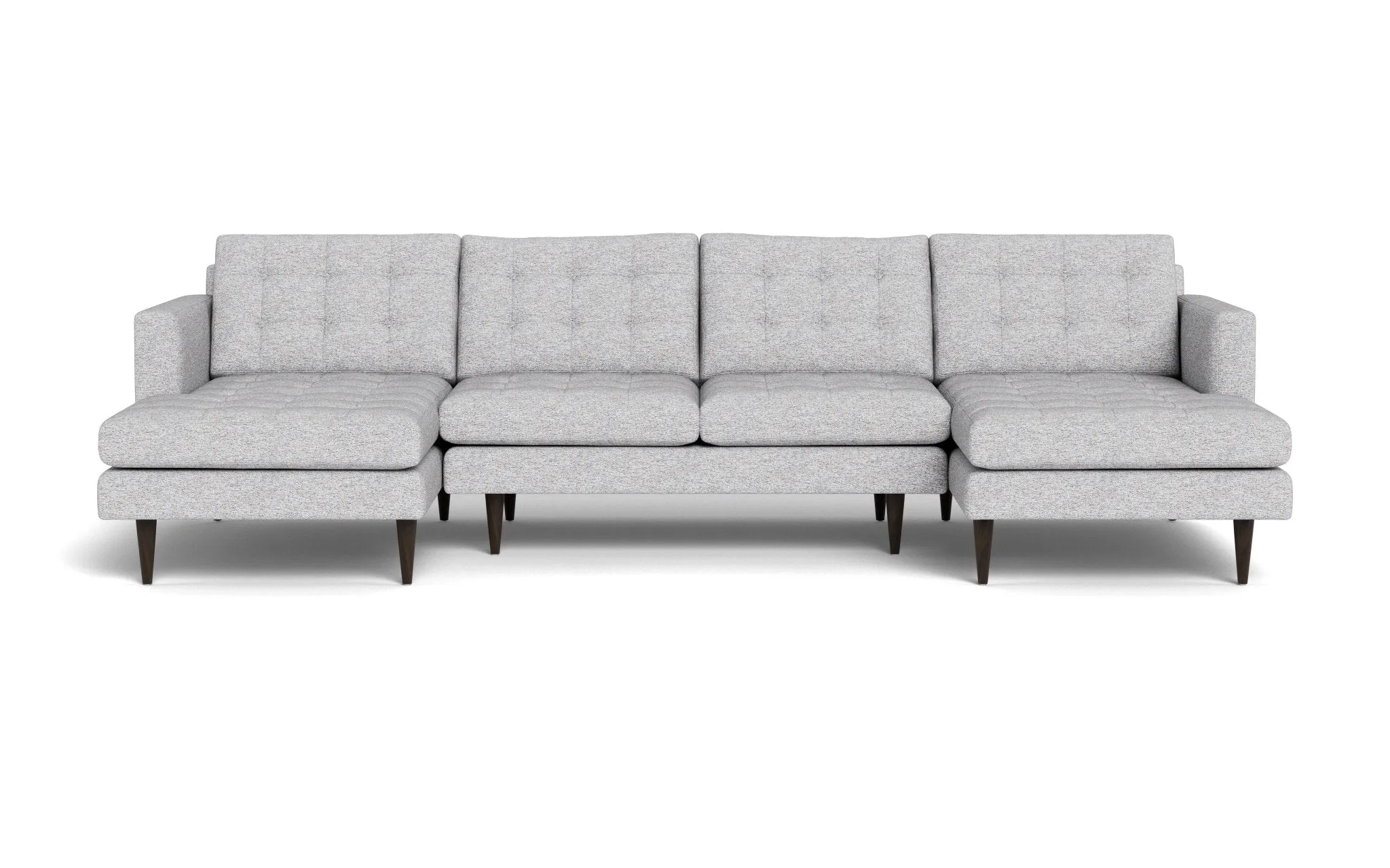 Wallace 126" Double Chaise U Sectional