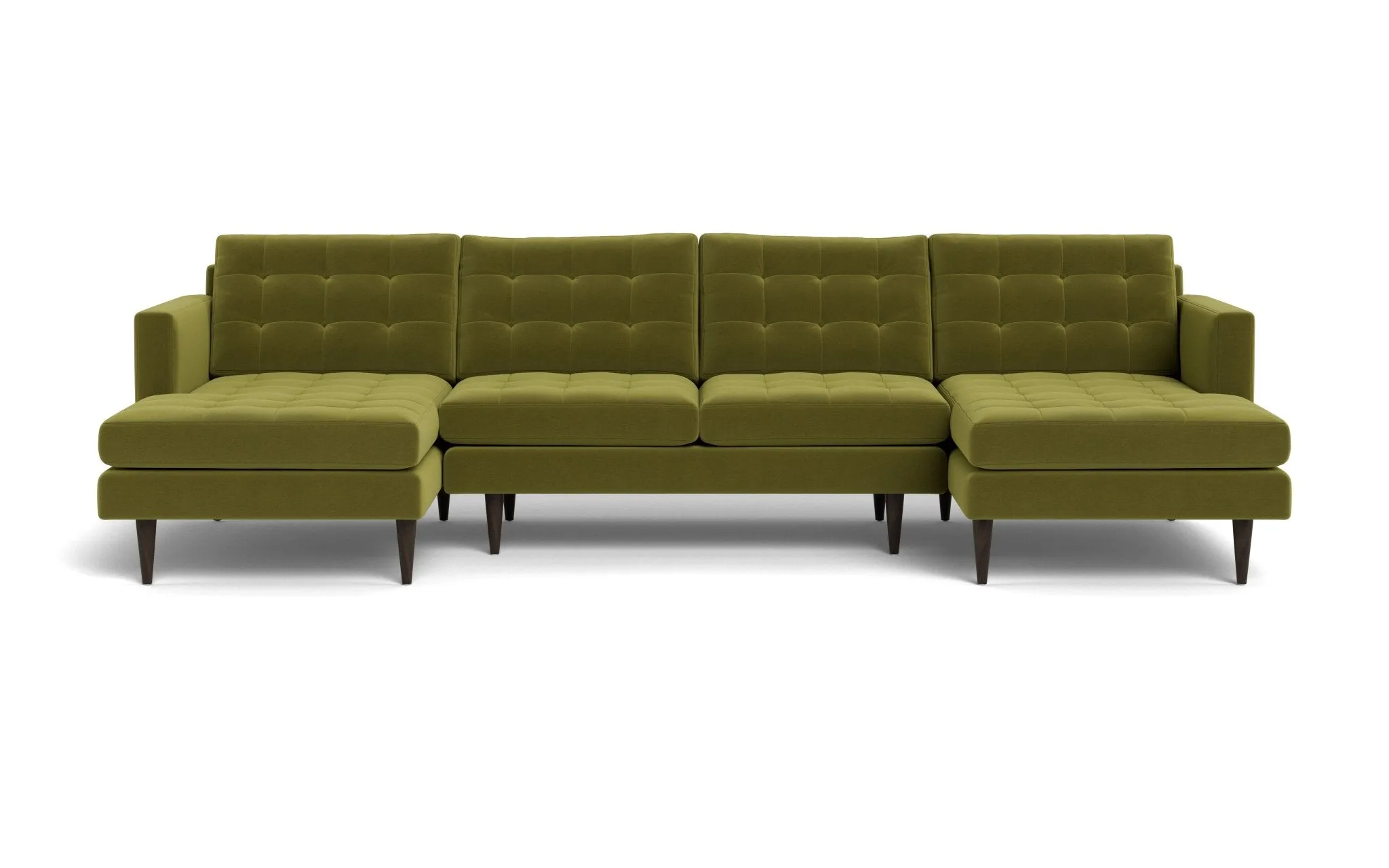 Wallace 126" Double Chaise U Sectional
