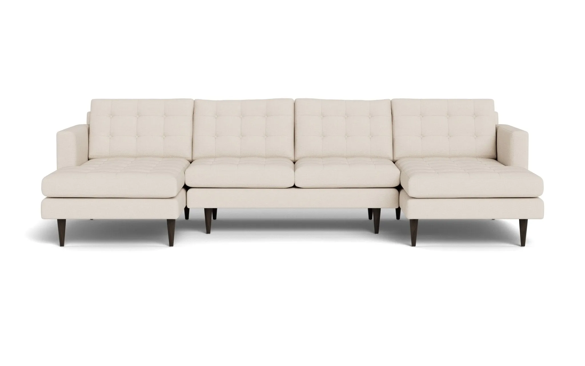 Wallace 126" Double Chaise U Sectional